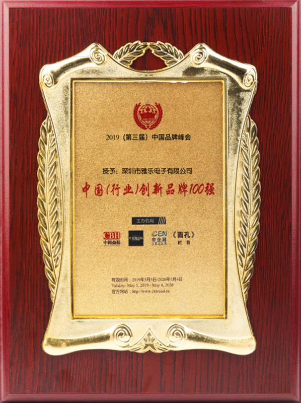 Top 100 Innovative Brand of China